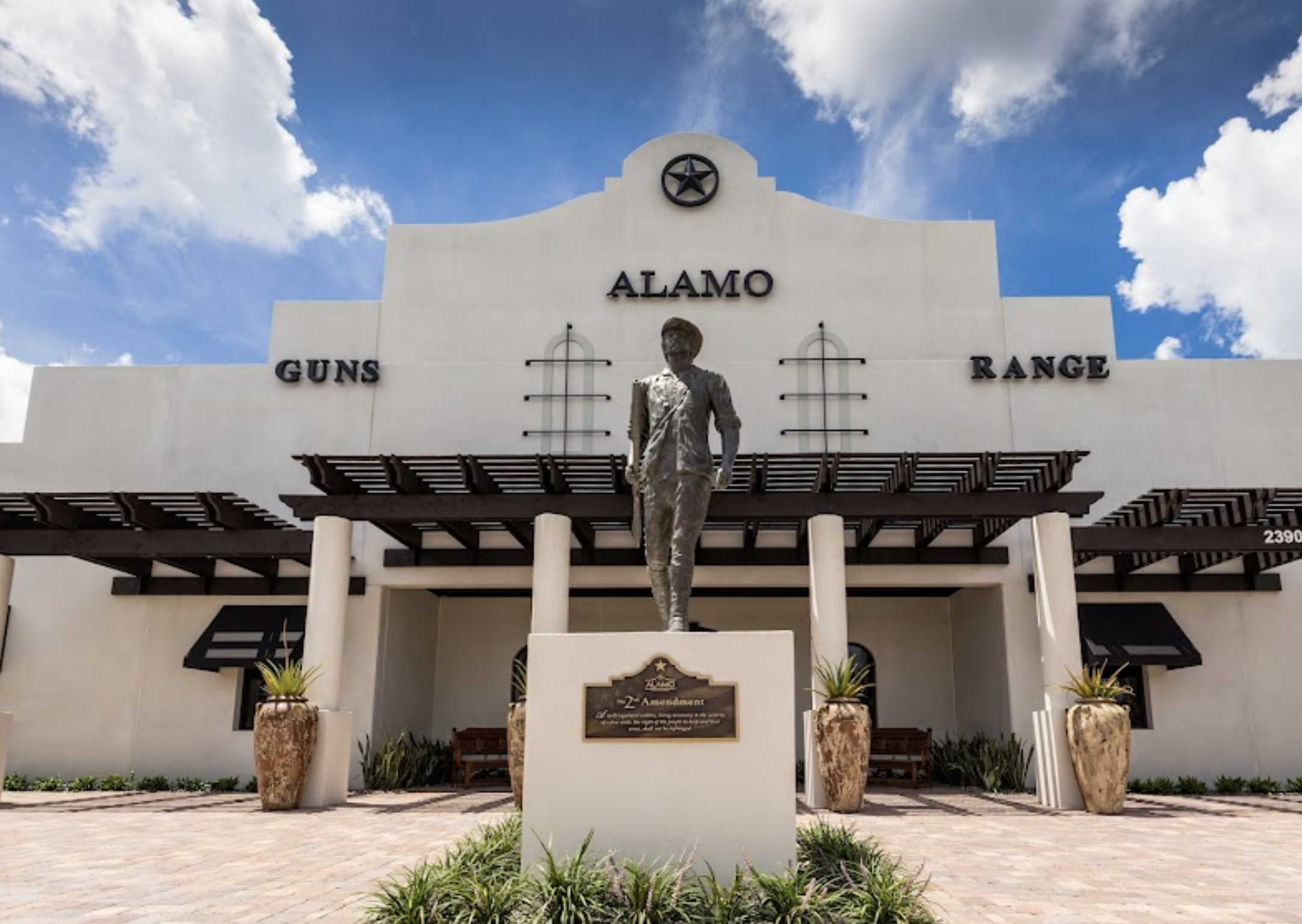 The Alamo Range Naples storefront